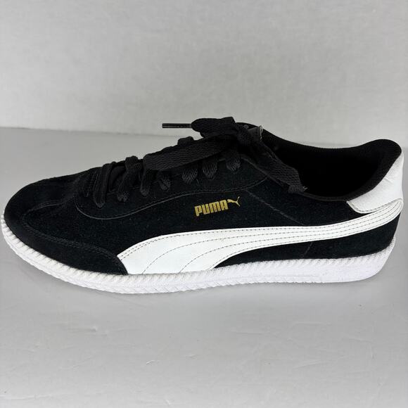 Puma Astro Cup Suede Sneakers Black White Gold Men\'s Size 11 main image 9